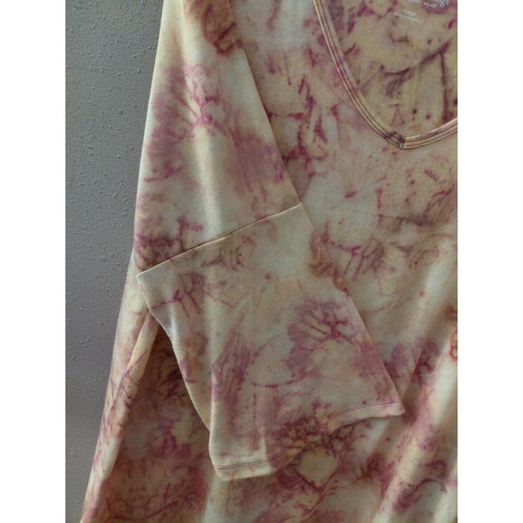 Soft Surroundings Peach Space Dyed Women's Tunic Top Size XL - Picture 2 of 9